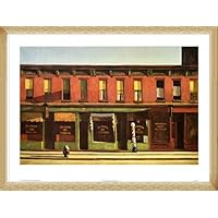 Amazon.co.jp: ポスター エドワード ホッパー Early Sunday Morning